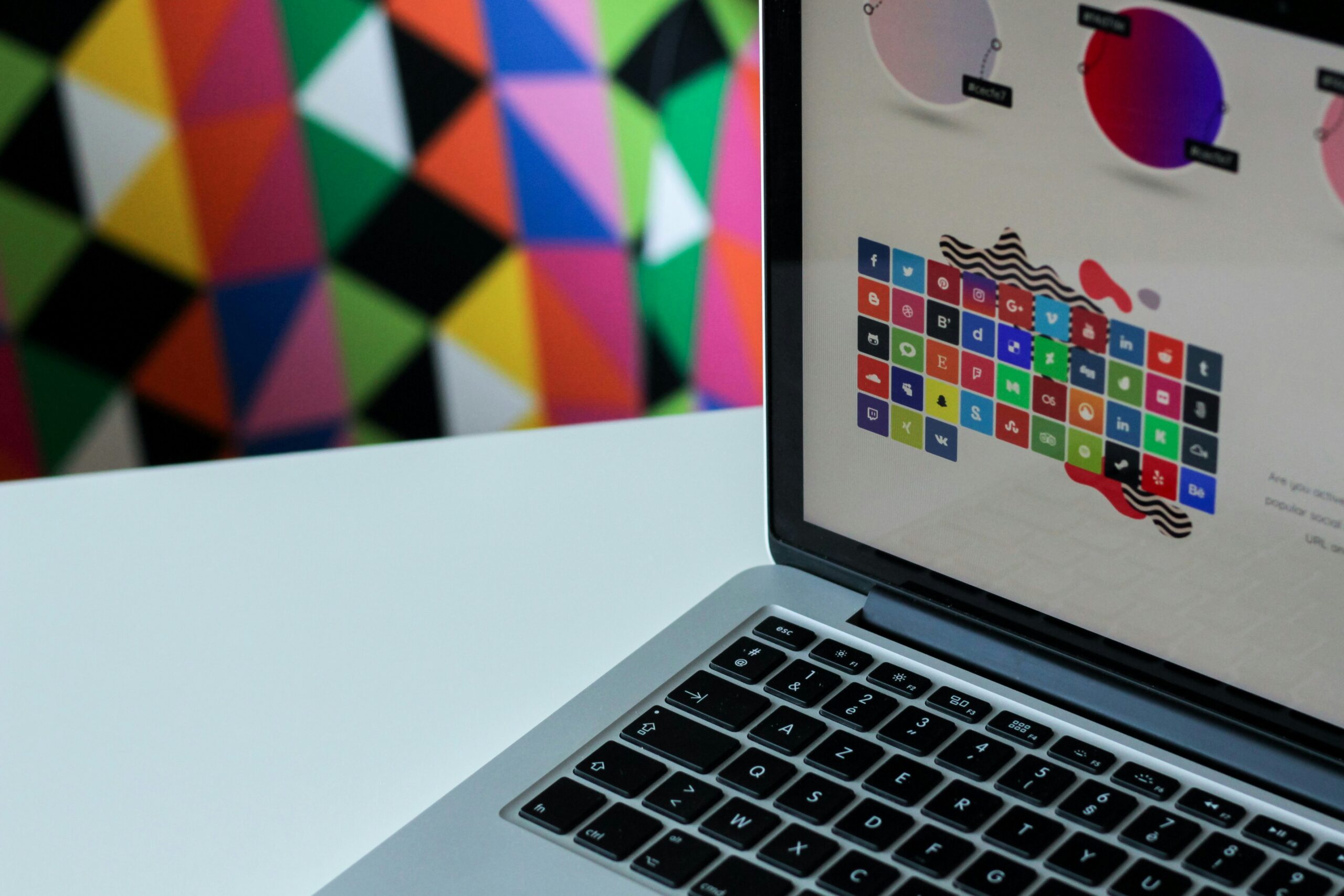 Image of computer with designs on screen - Azunga Marketing Web Design and Development in Portland, OR